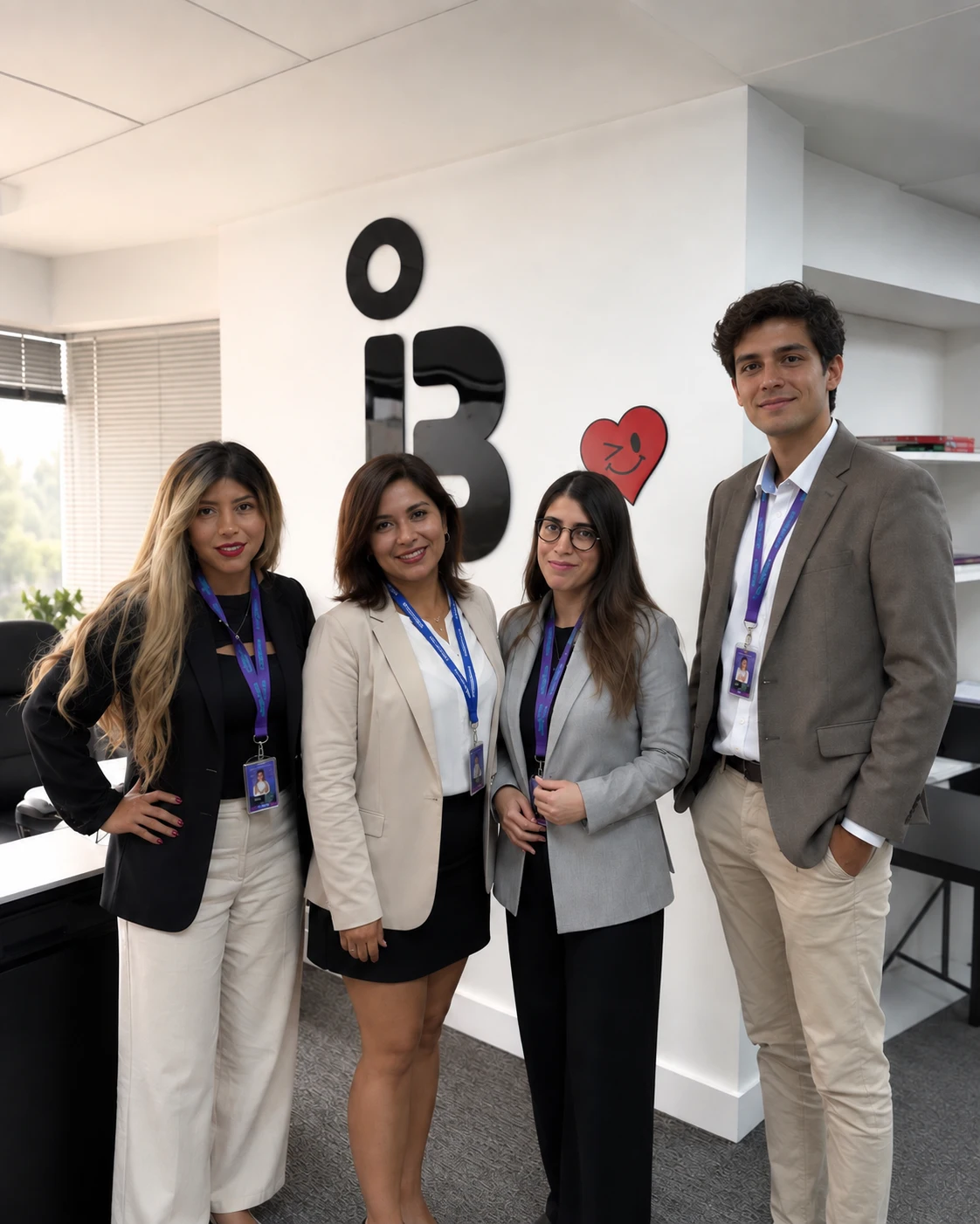 Integrantes del equipo junto a la identidad de Inbestiga